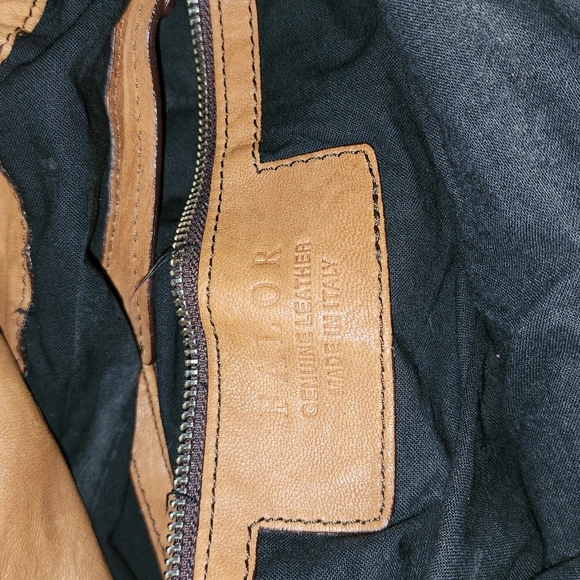 Leather boho bag - Picture 3 of 3